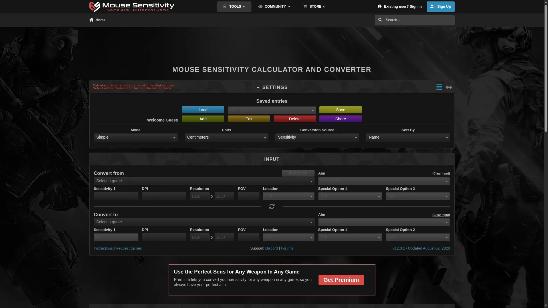 Mouse-sensitivity.com