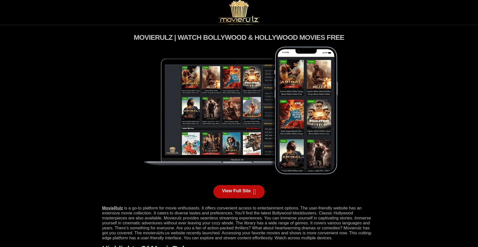 Movierulztv.us Reviews | Check if site is scam or legit