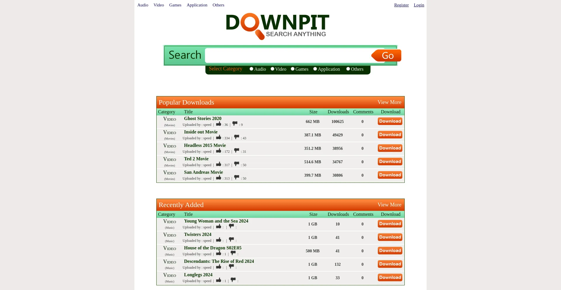 Website screenshot of Moviesroot.club