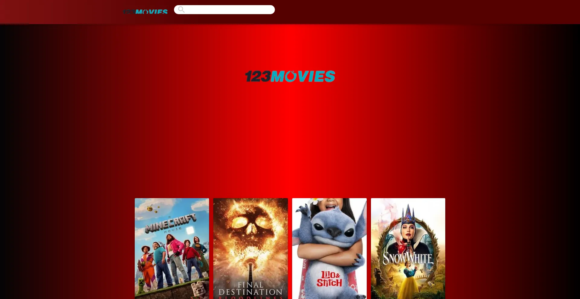 Website screenshot of Moviestrmp4.web.app