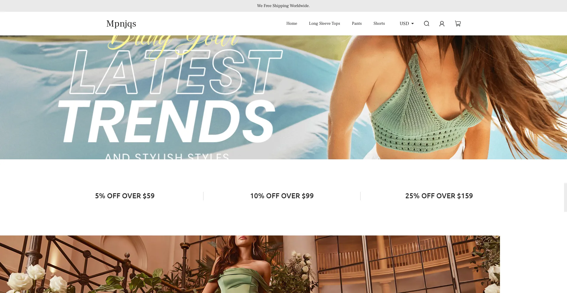 Website screenshot of Mpnjqs.com