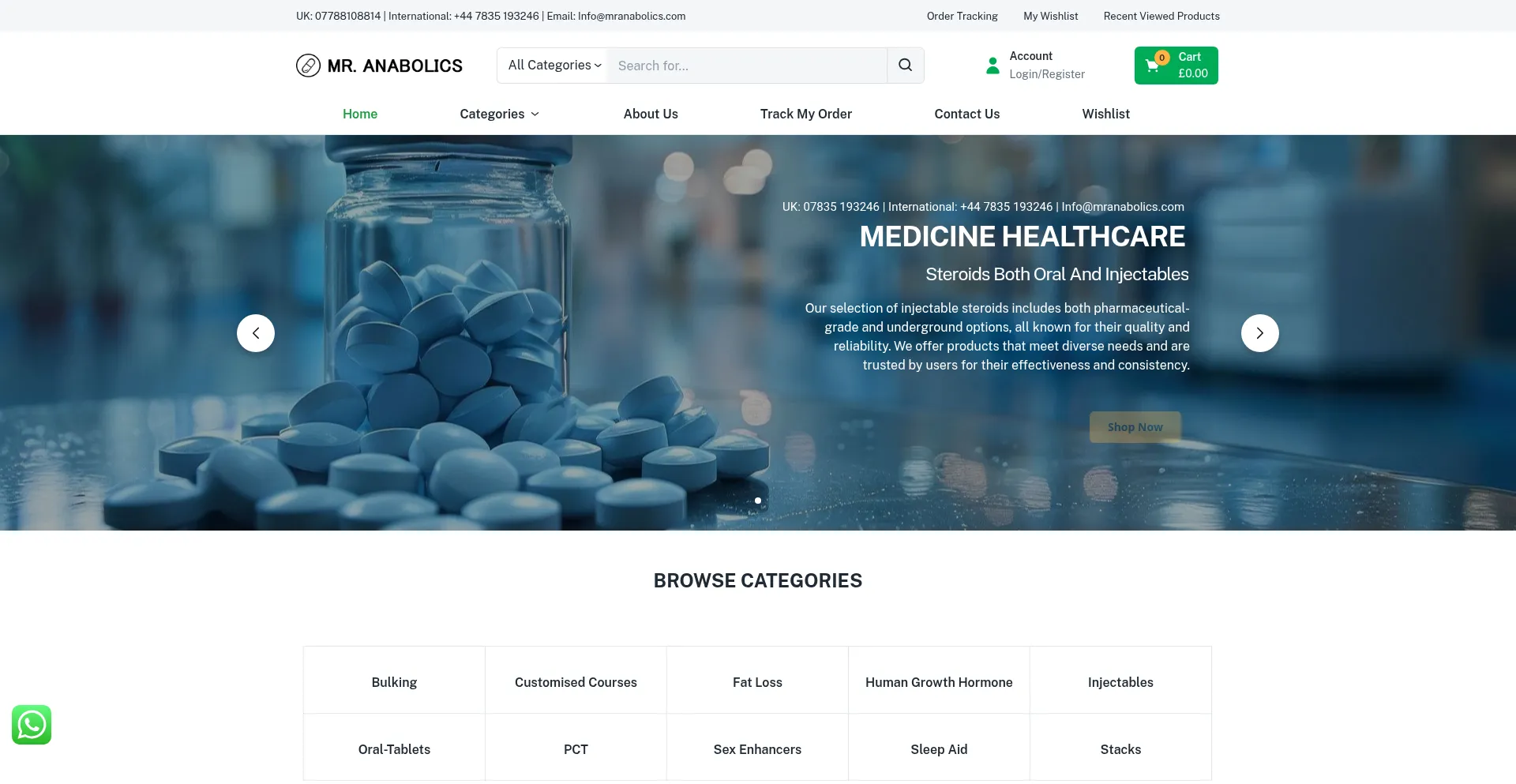 Mranabolics.com