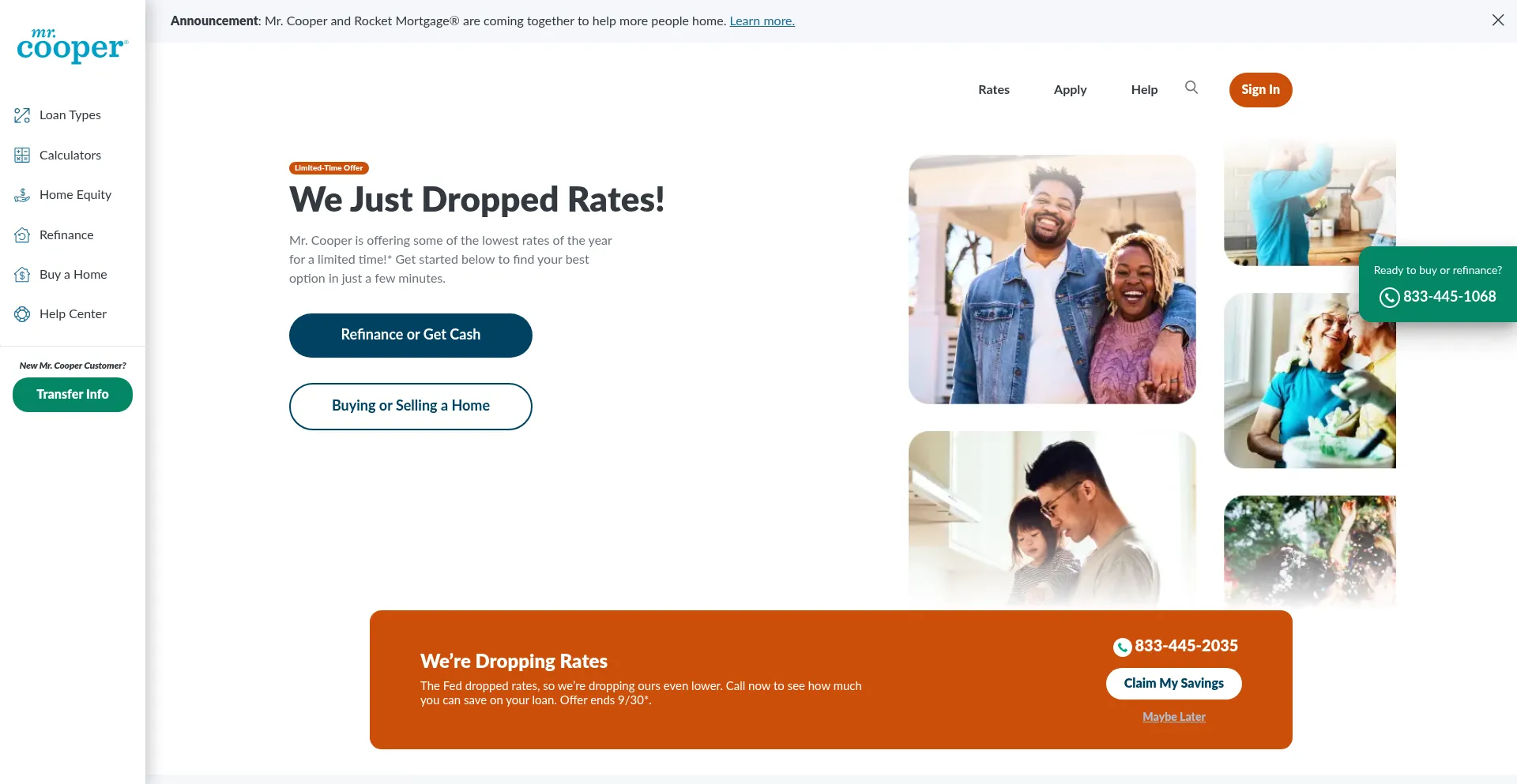 Mrcooper.com Screenshot