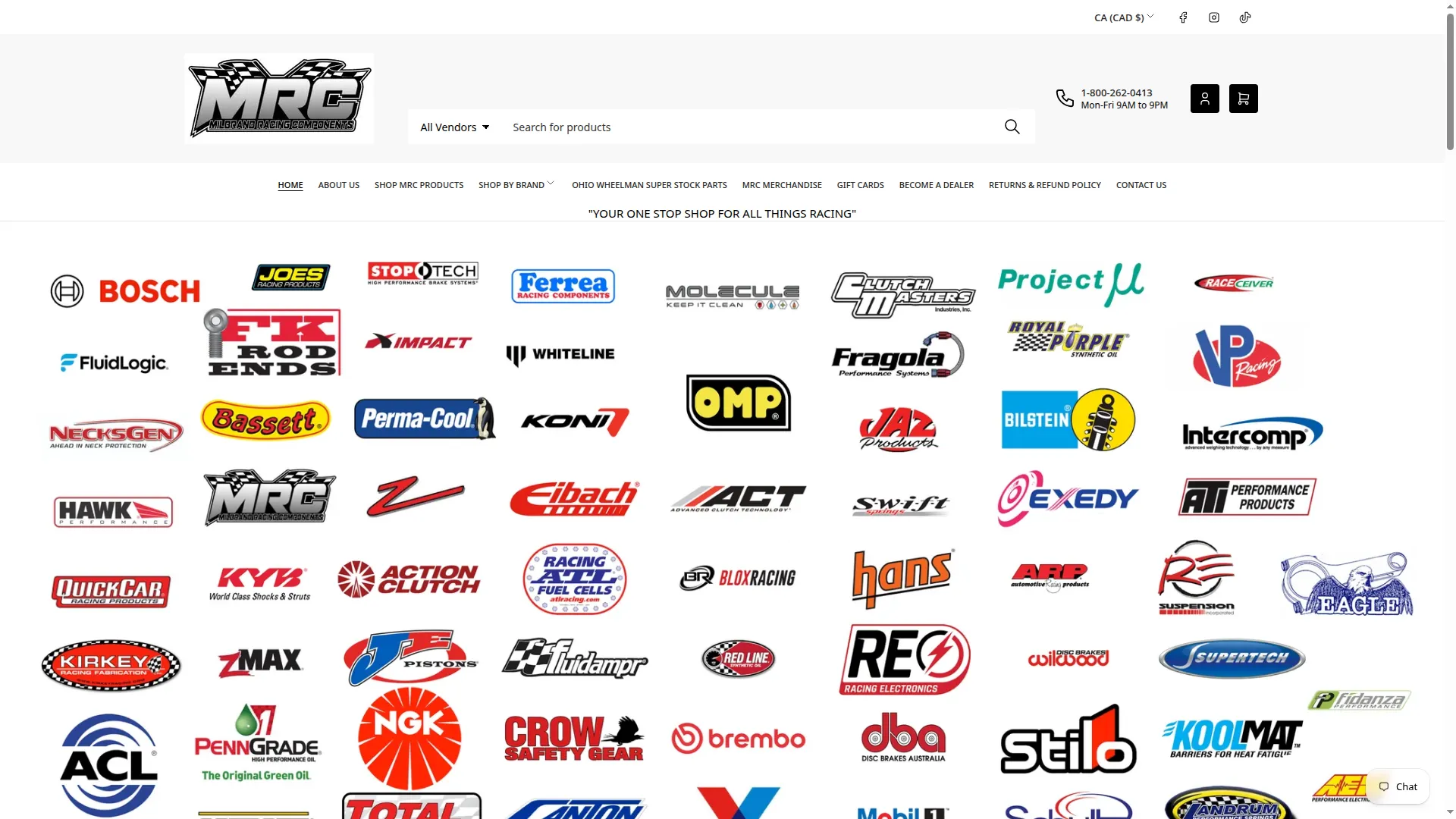 Mrcracingcomponents.com