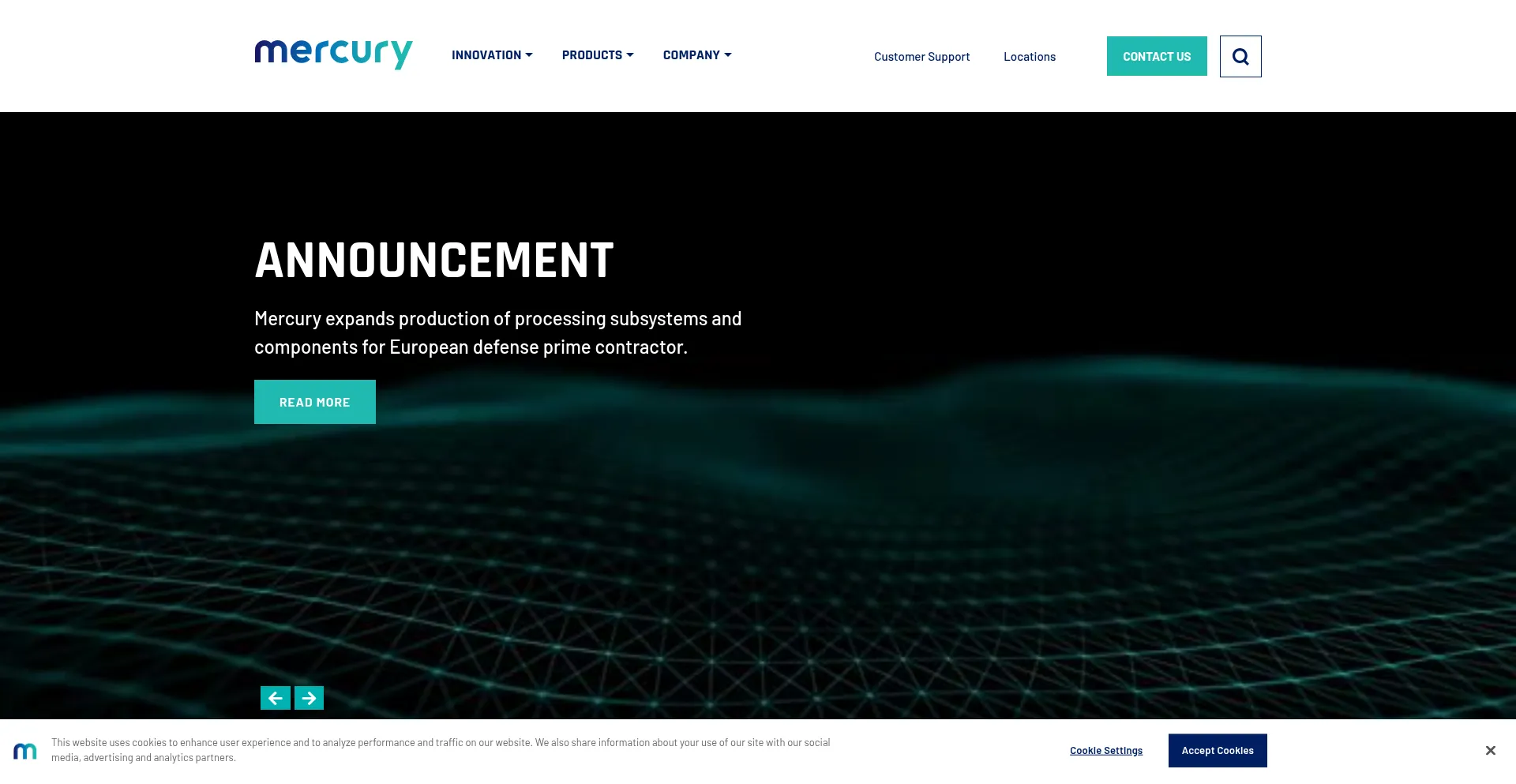 Mrcy.com Screenshot