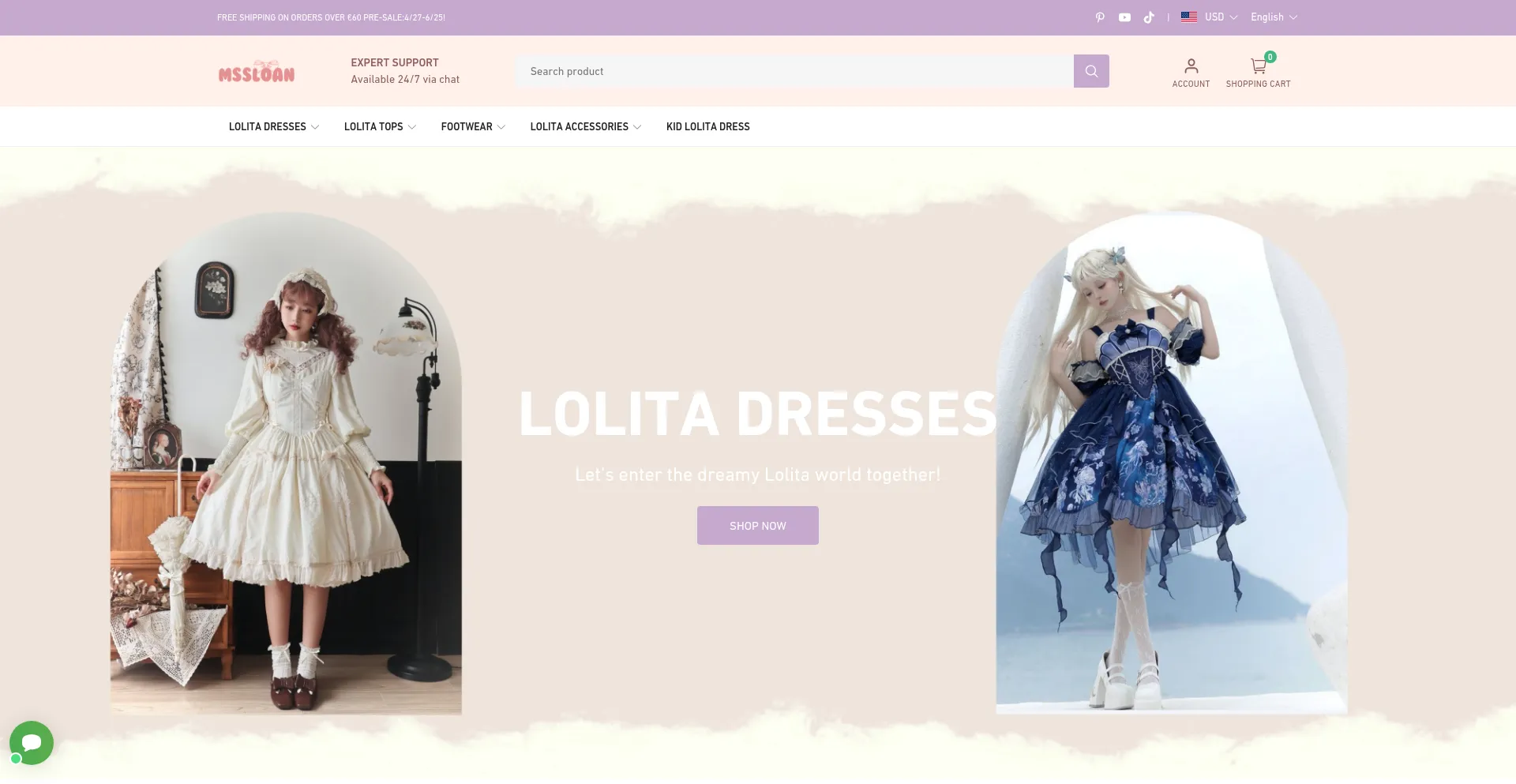 Website screenshot of Mssloan.com
