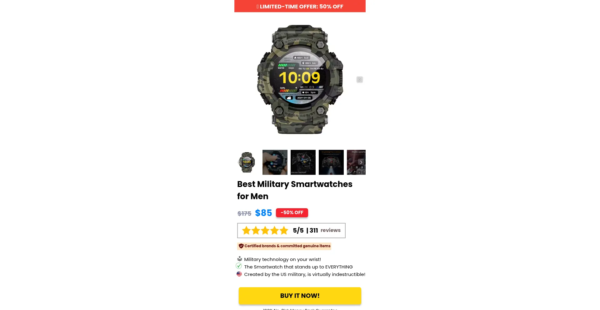 Mswatch.store Screenshot