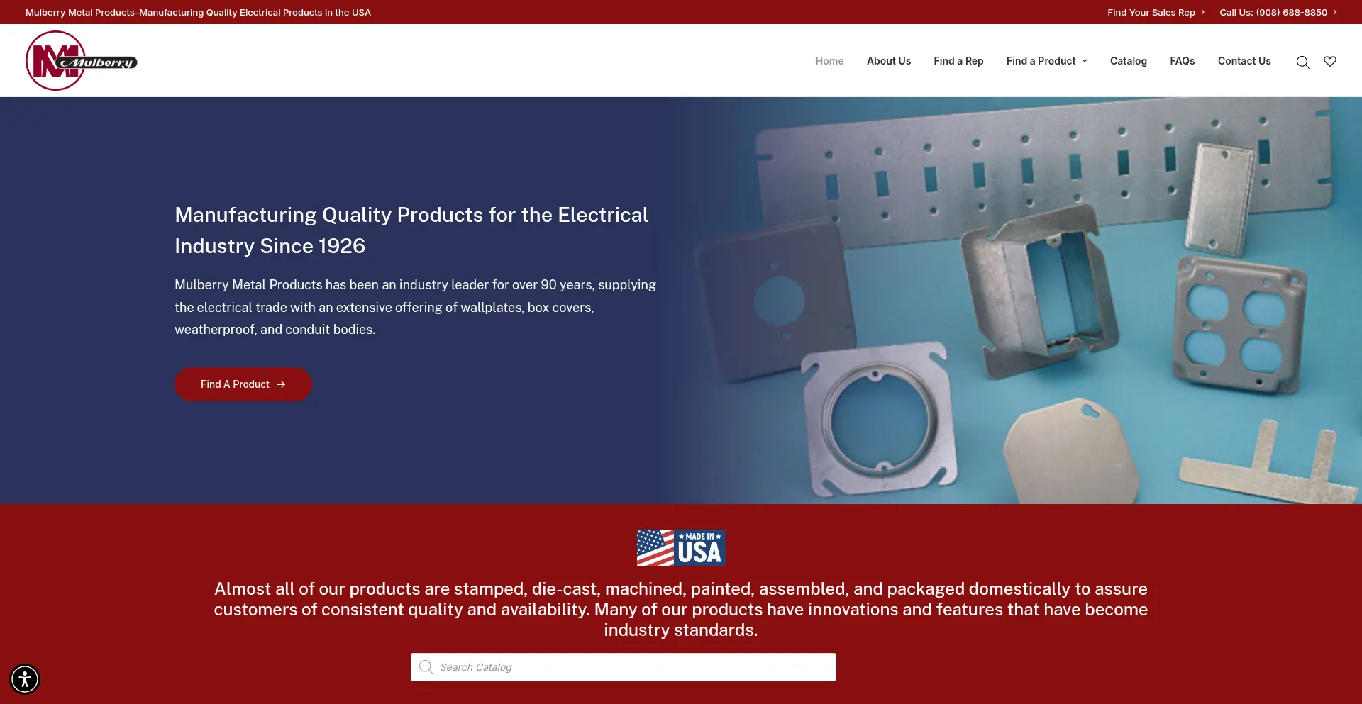 Mulberrymetal.com Screenshot