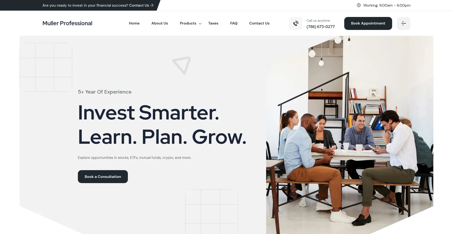 Mullerprof.com Screenshot