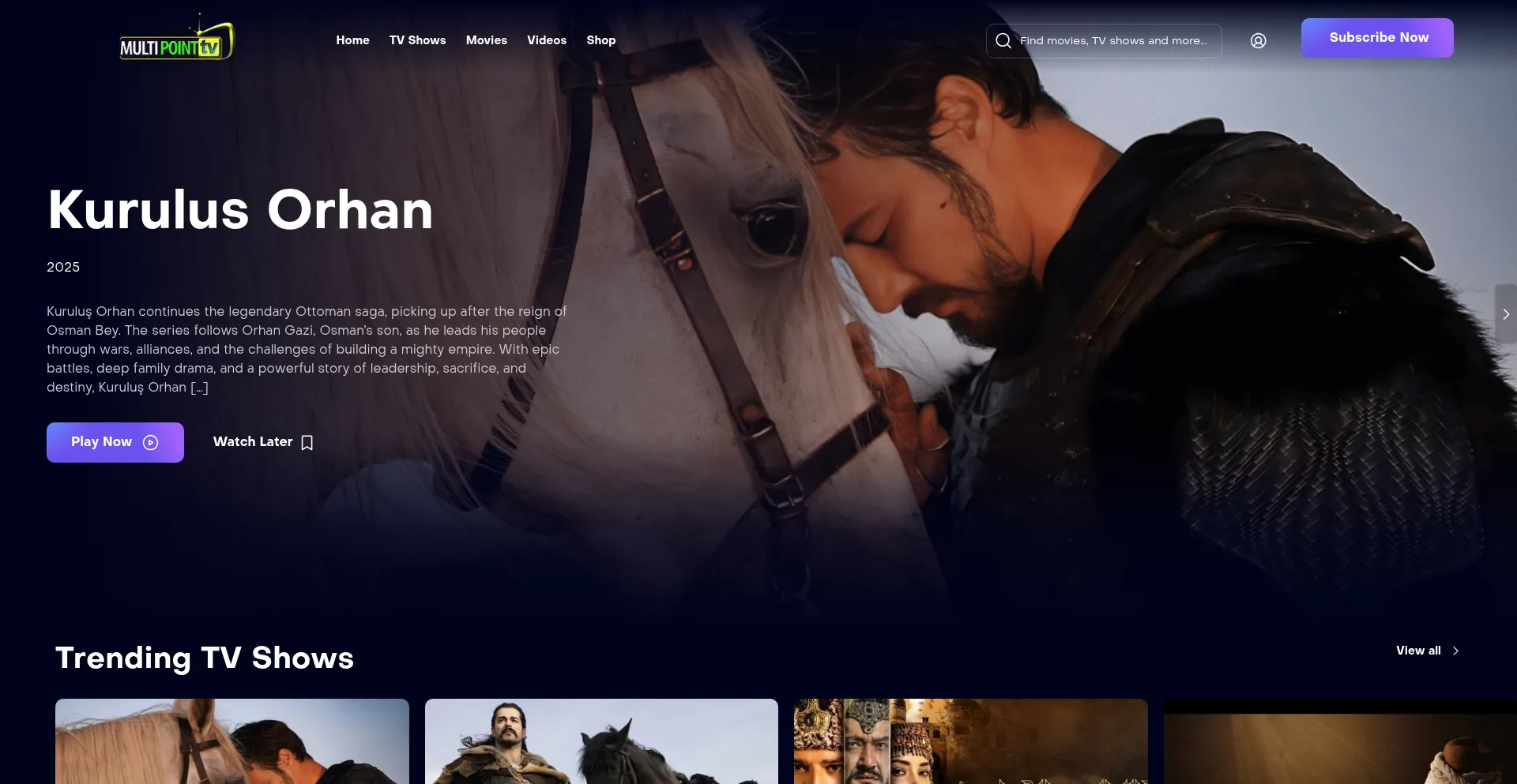 Multipointtv.com Screenshot