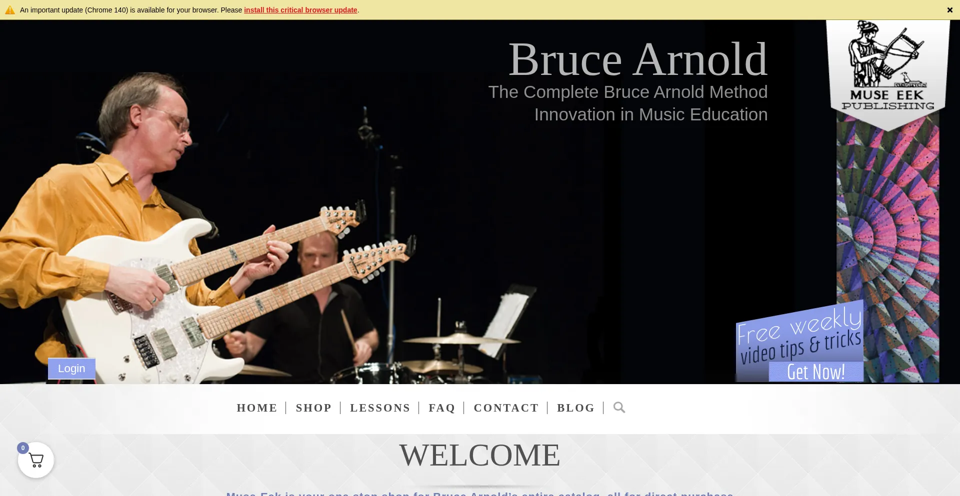 Muse-eek.com Screenshot