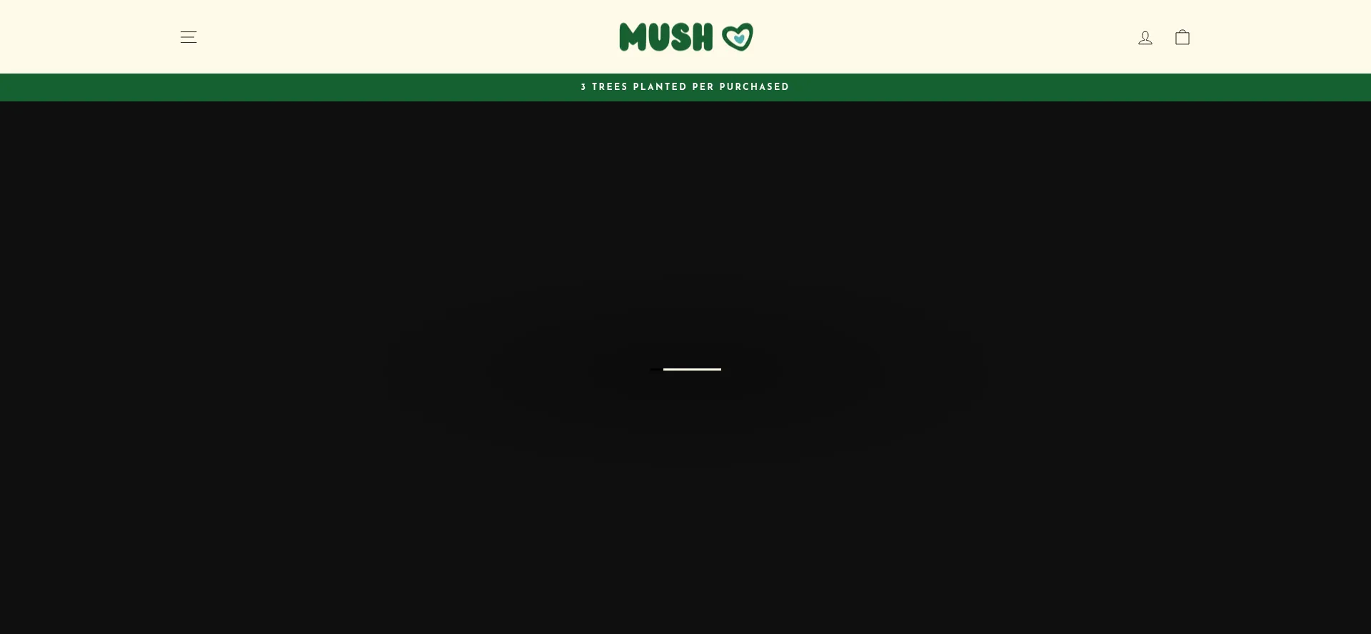 Website screenshot of Mushplushies.eu