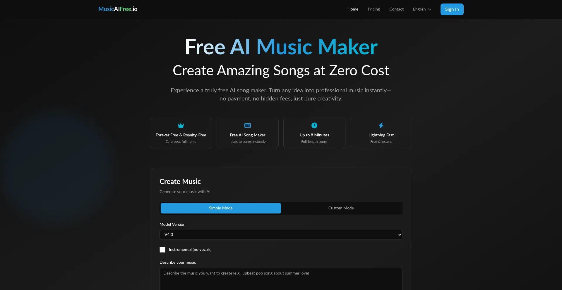 Musicaifree.io