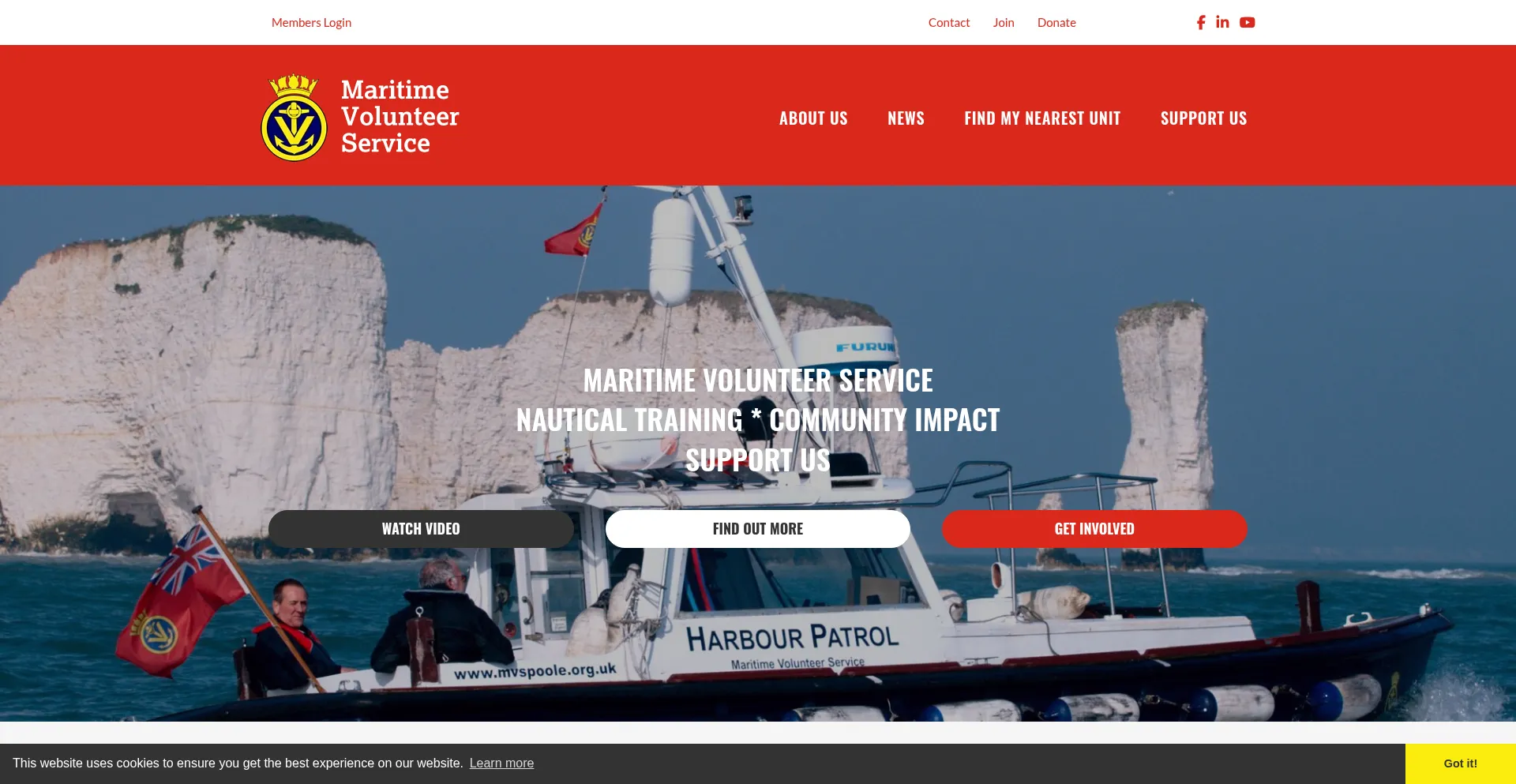 Mvs.org.uk Screenshot