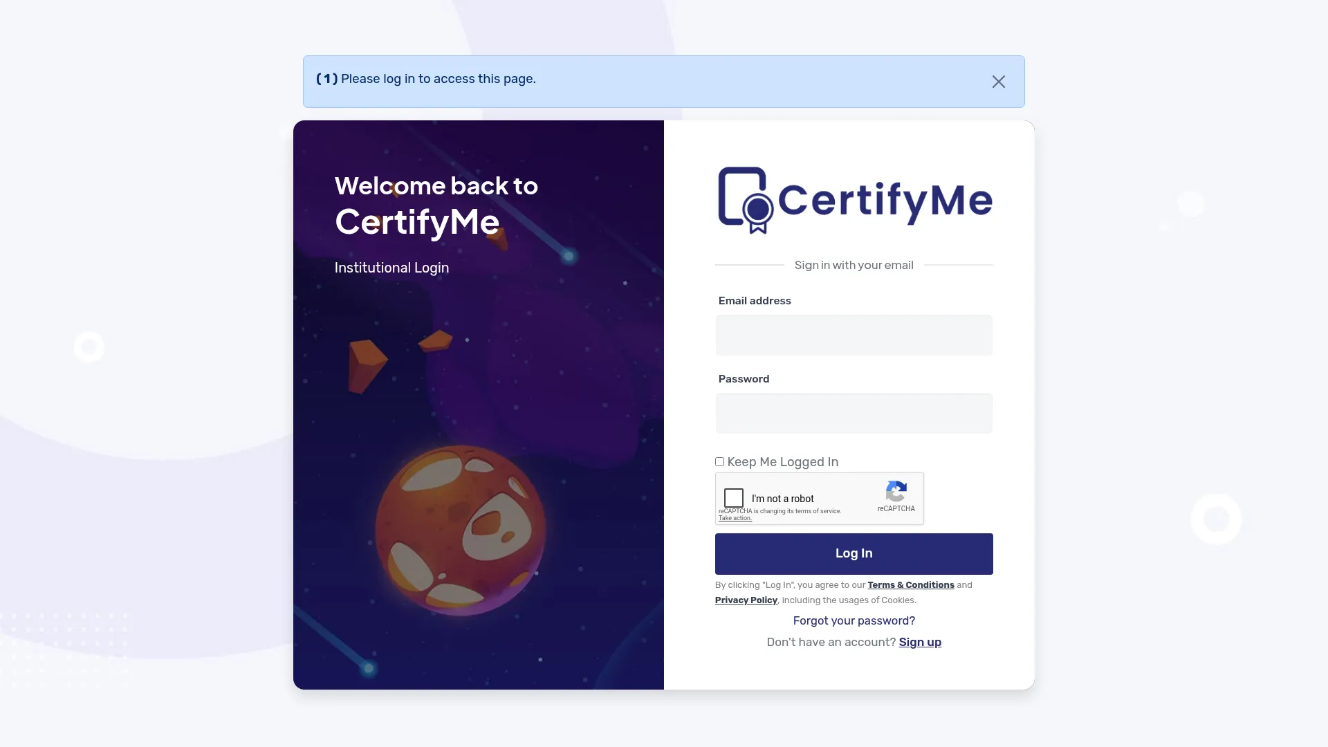 My.certifyme.online