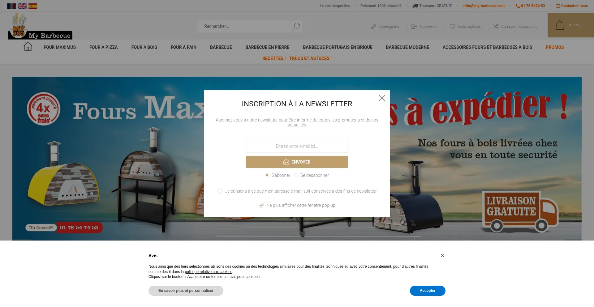 My-barbecue.com Screenshot