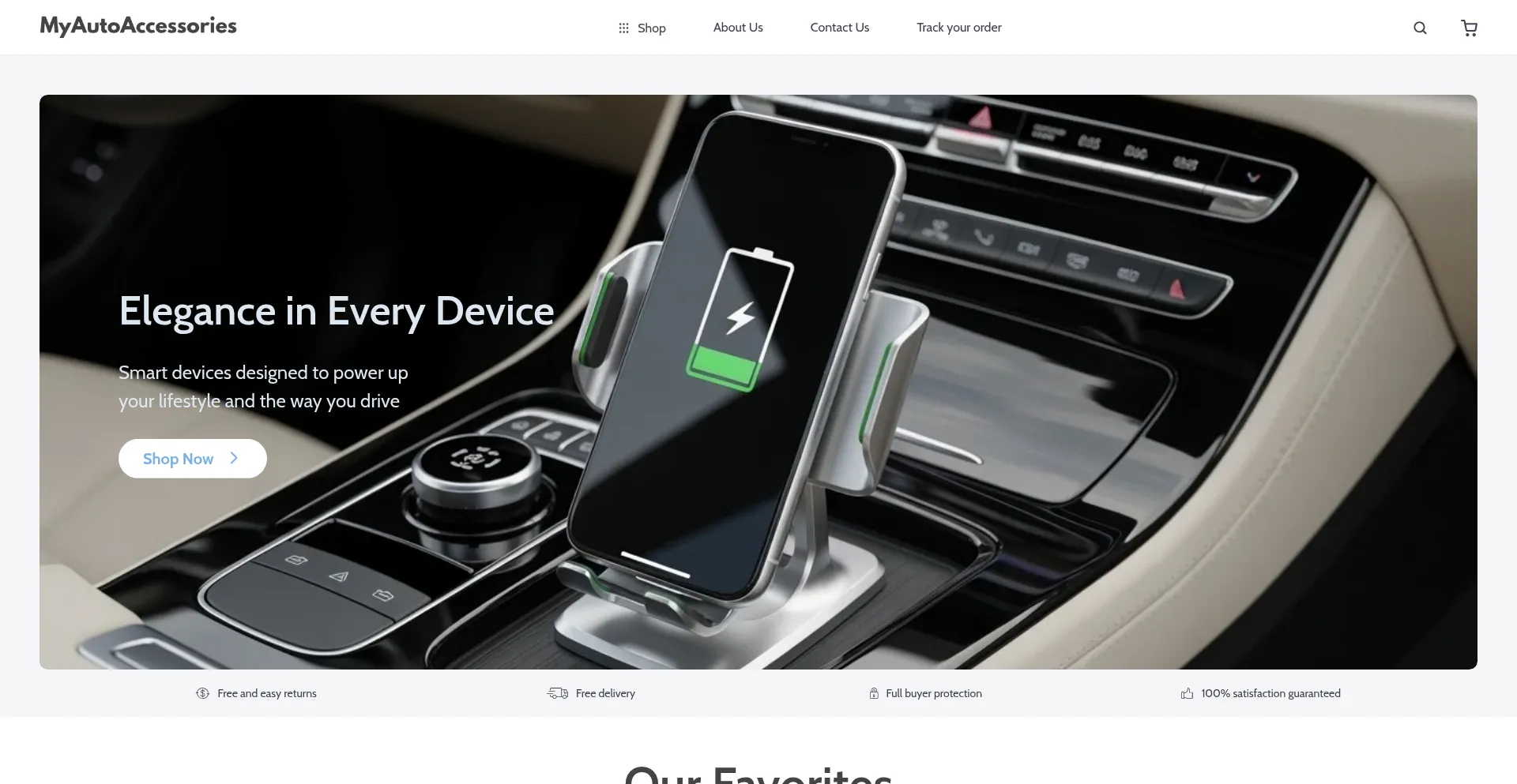 Myautoaccessories.com Screenshot