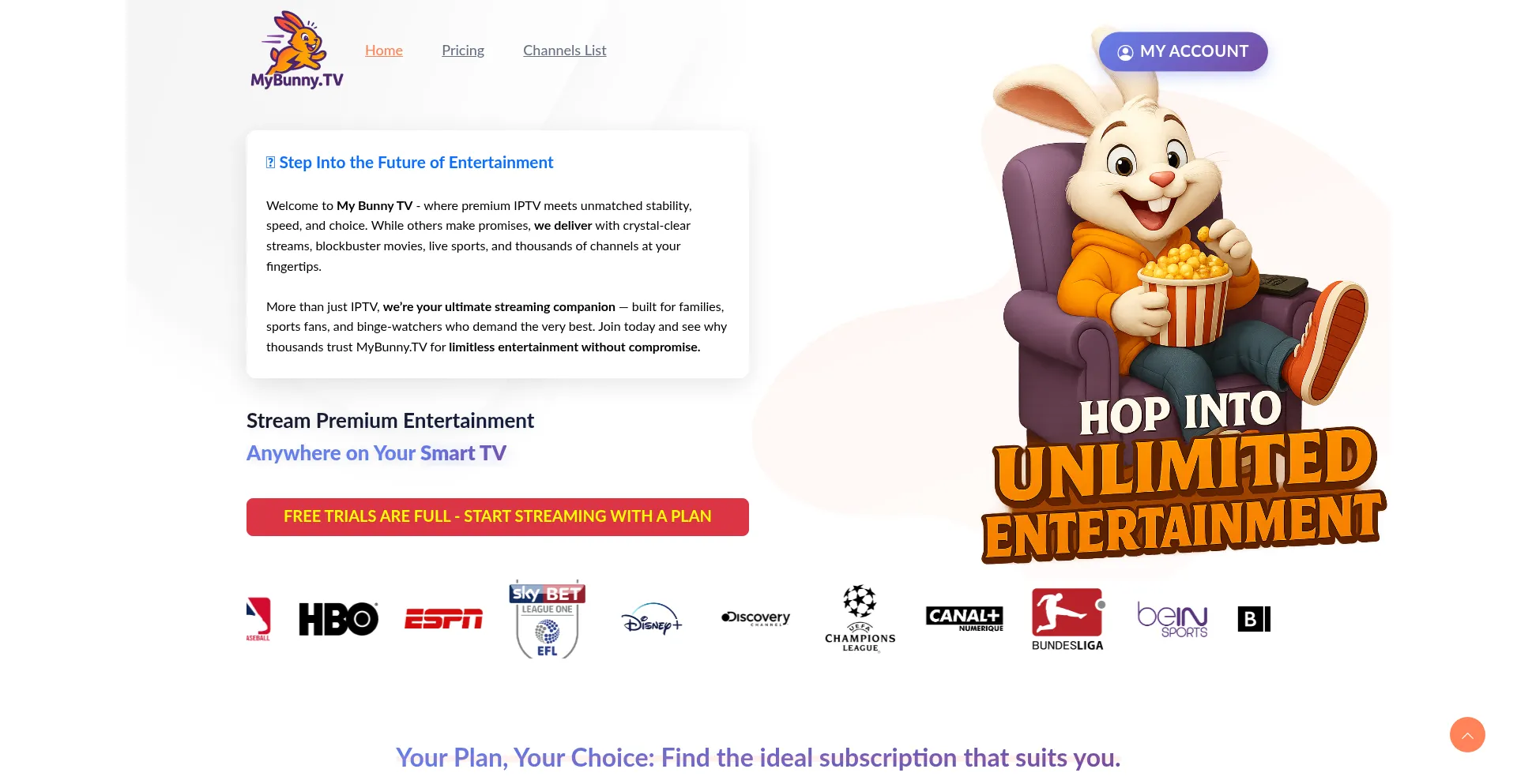Mybunny.tv Screenshot