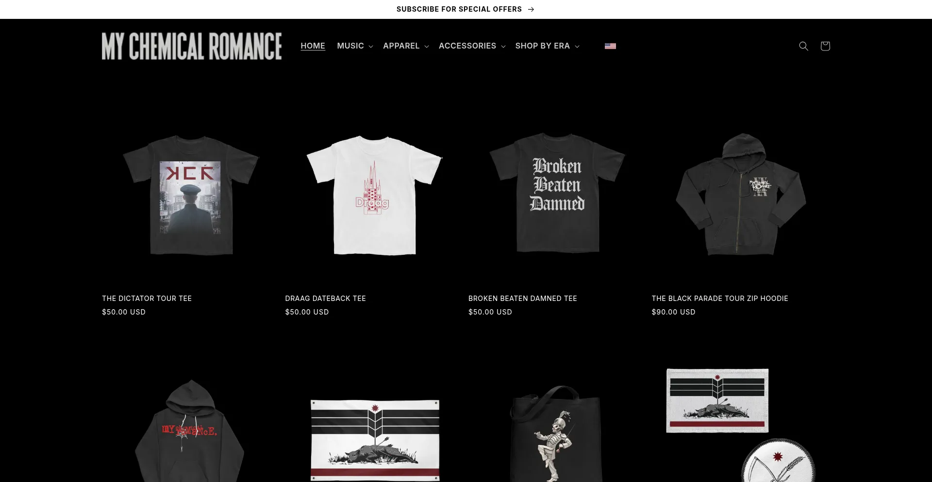 Mychemicalromance.warnerrecords.com