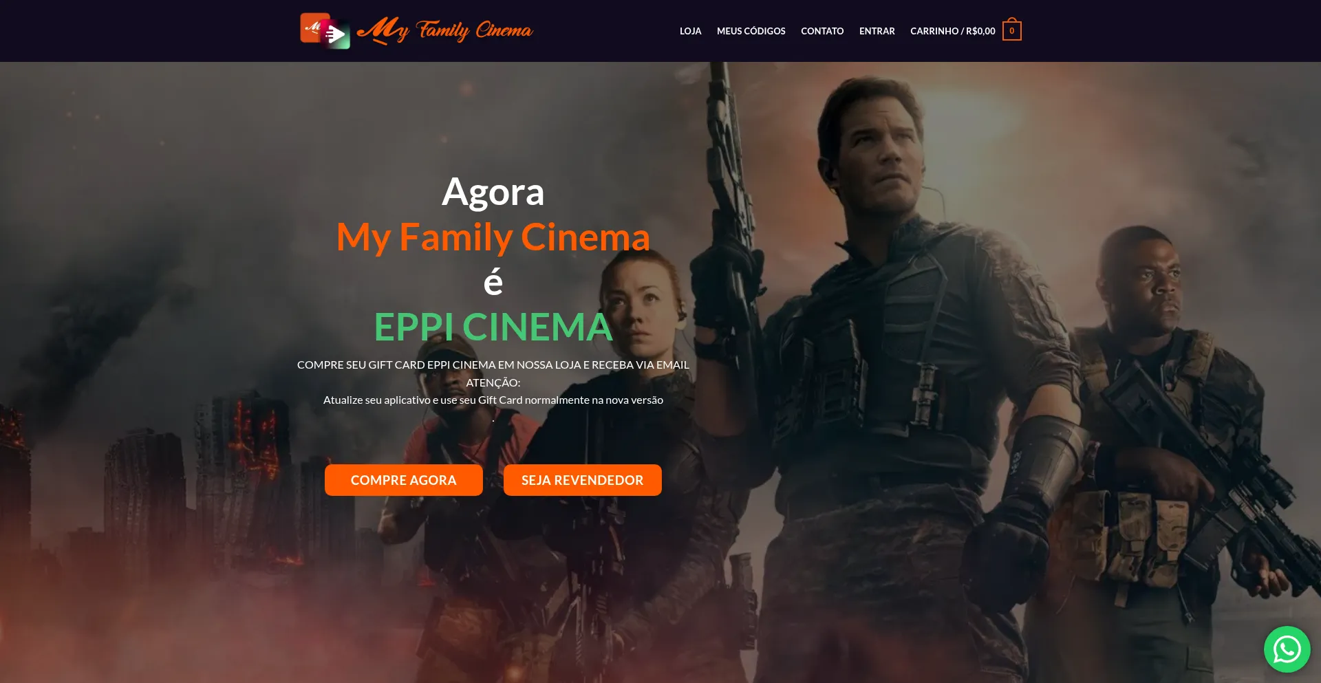 Myfamilycinemaoficial.com Screenshot