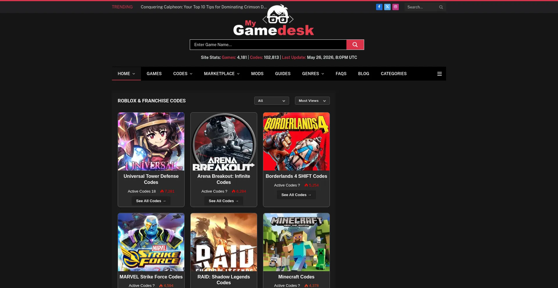 Mygamedesk.com