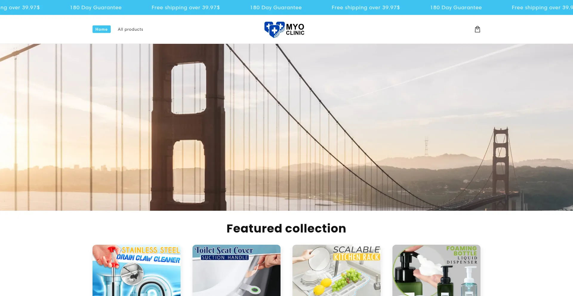 Website screenshot of Myoclinicwellness.com