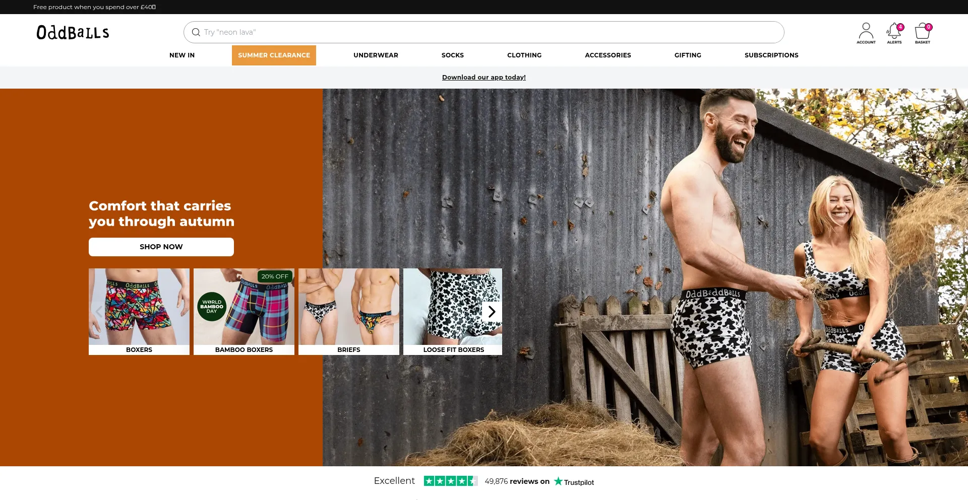 Myoddballs.com Screenshot