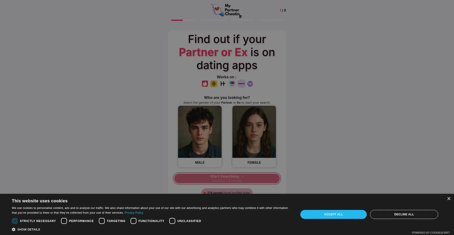 Mypartnercheating.com