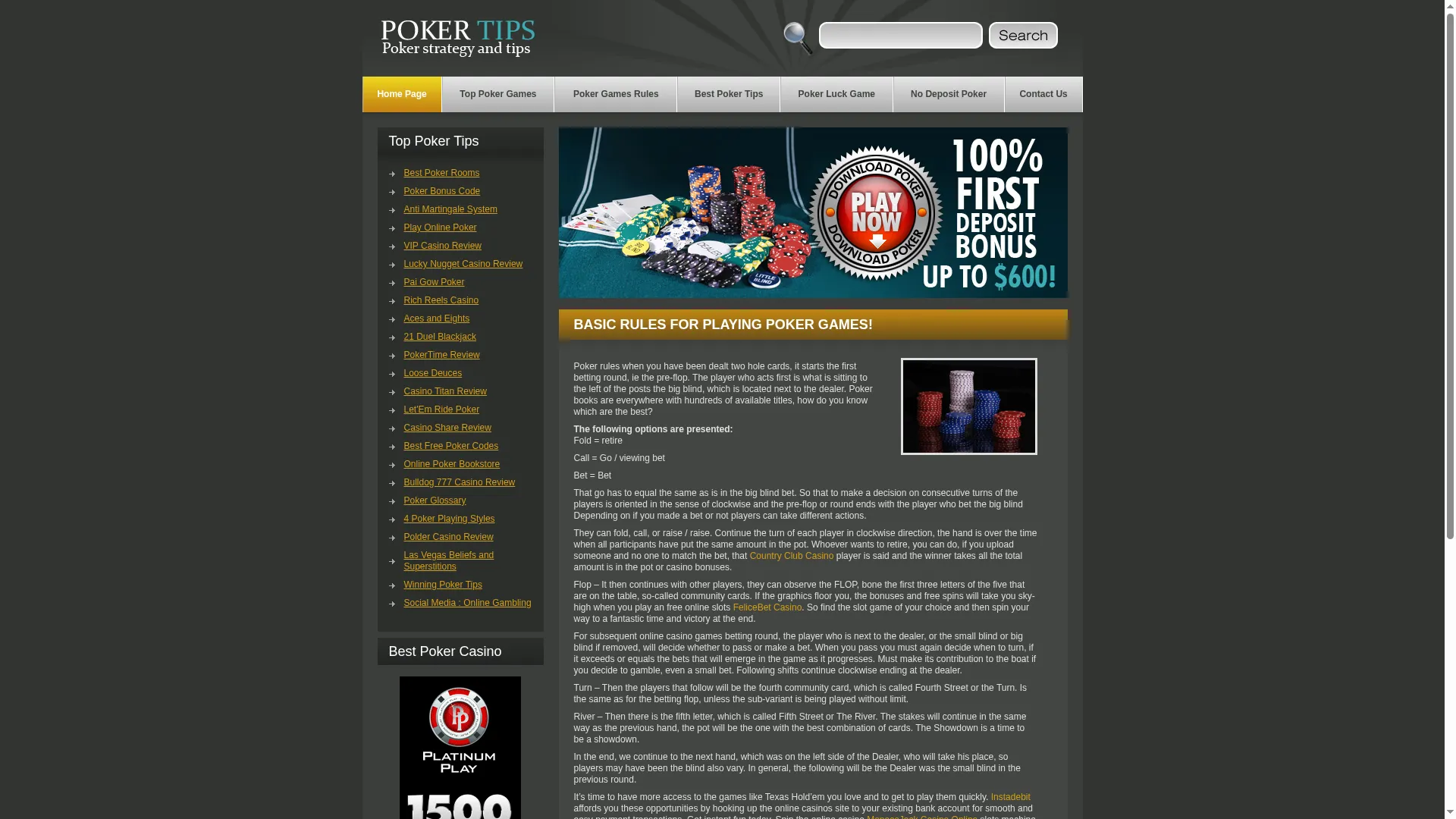 Mypokergamestips.com