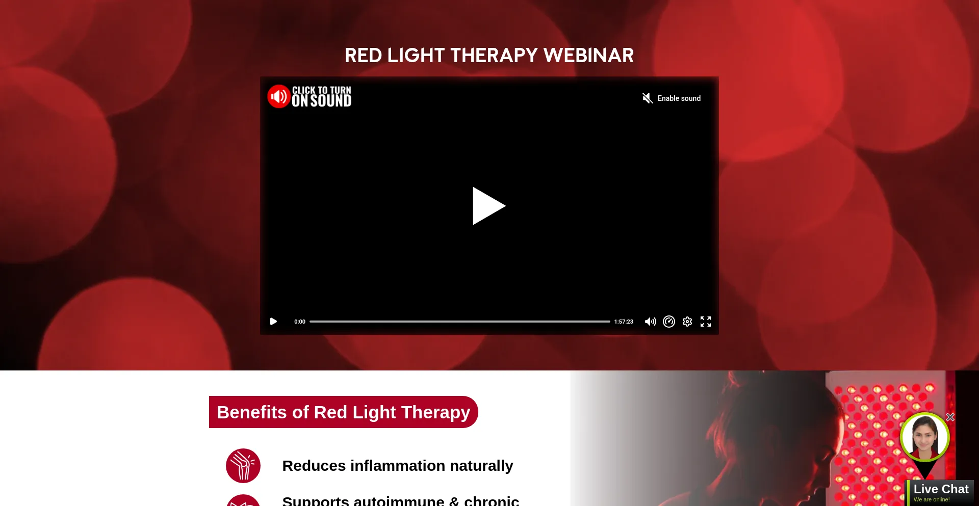 Website screenshot of Myredlight.com