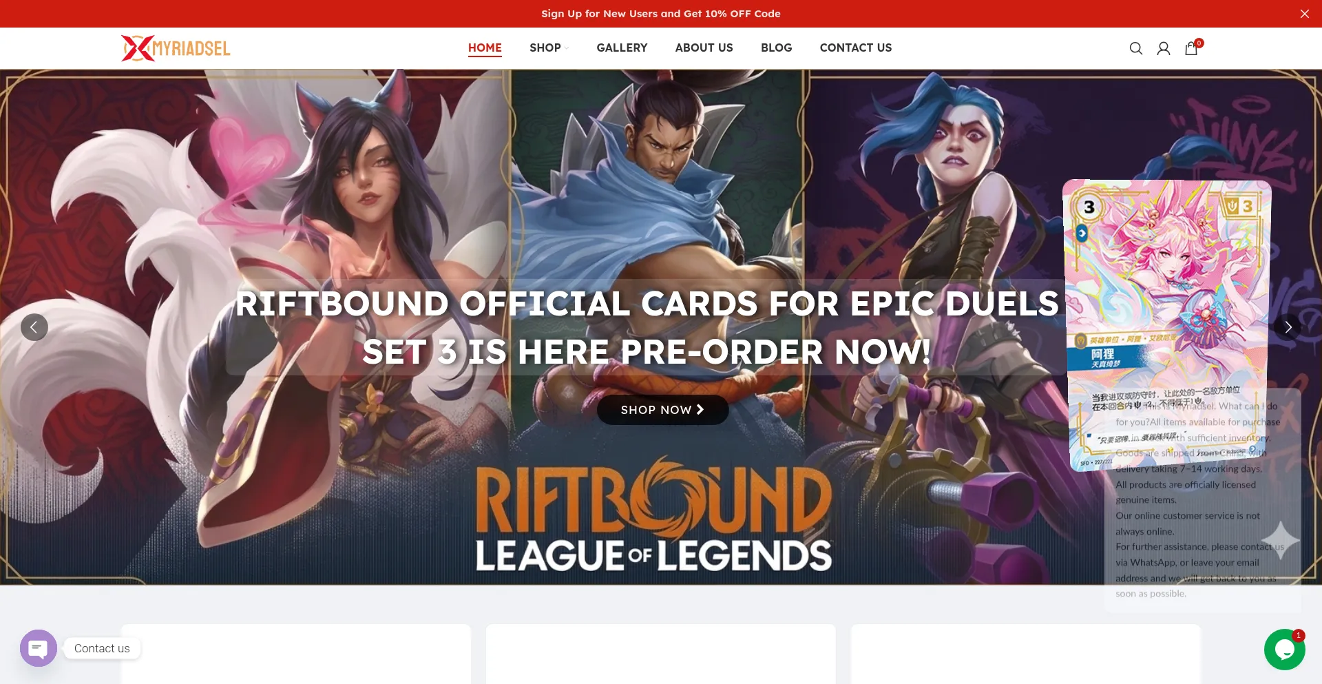Myriadsel.com