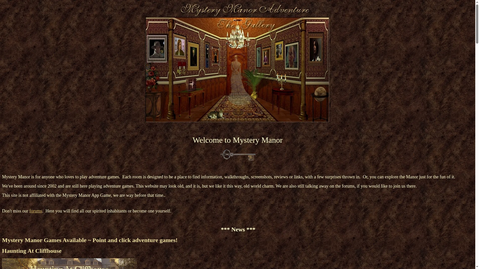 Mysterymanor.net