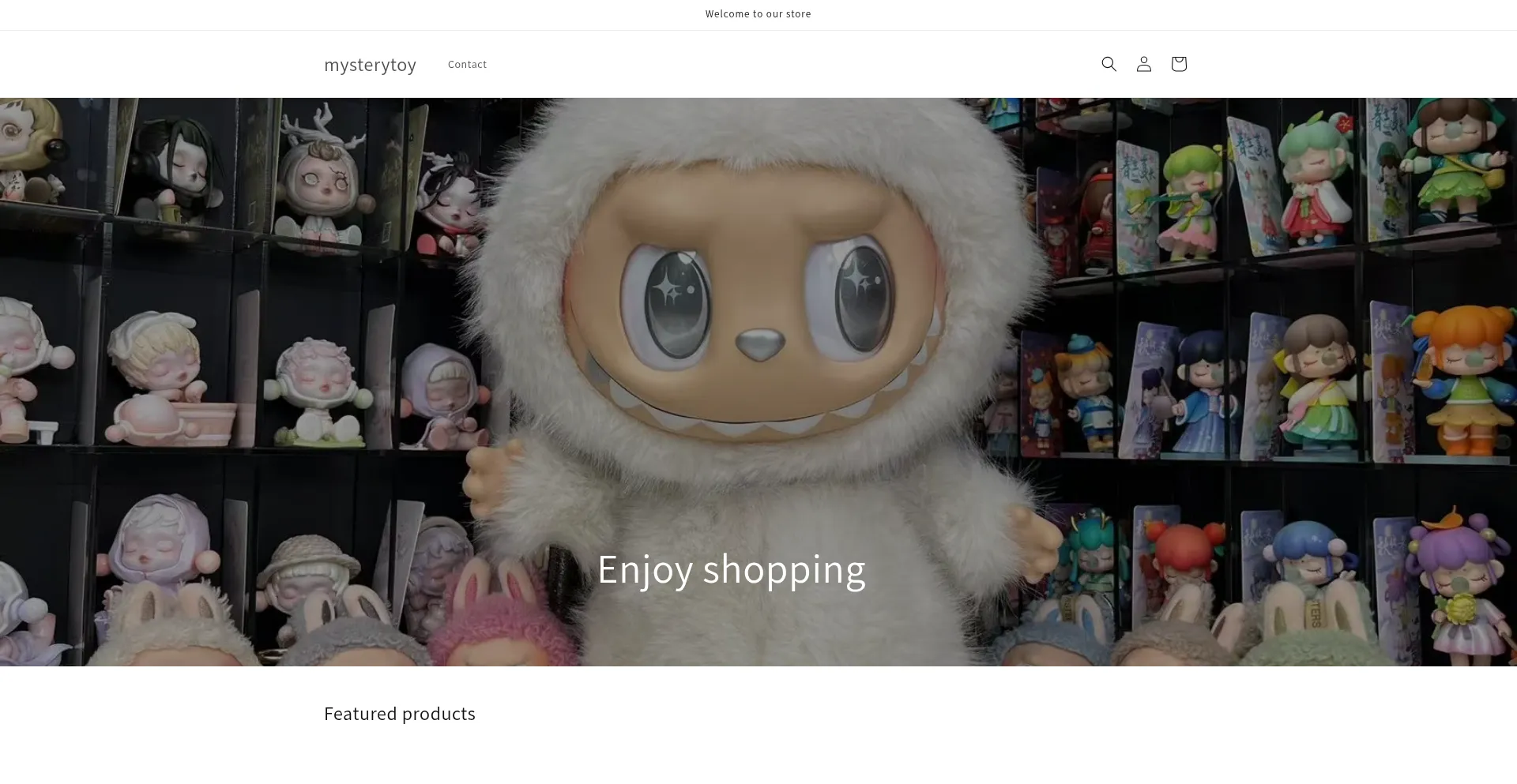 Website screenshot of Mysterytoy.com
