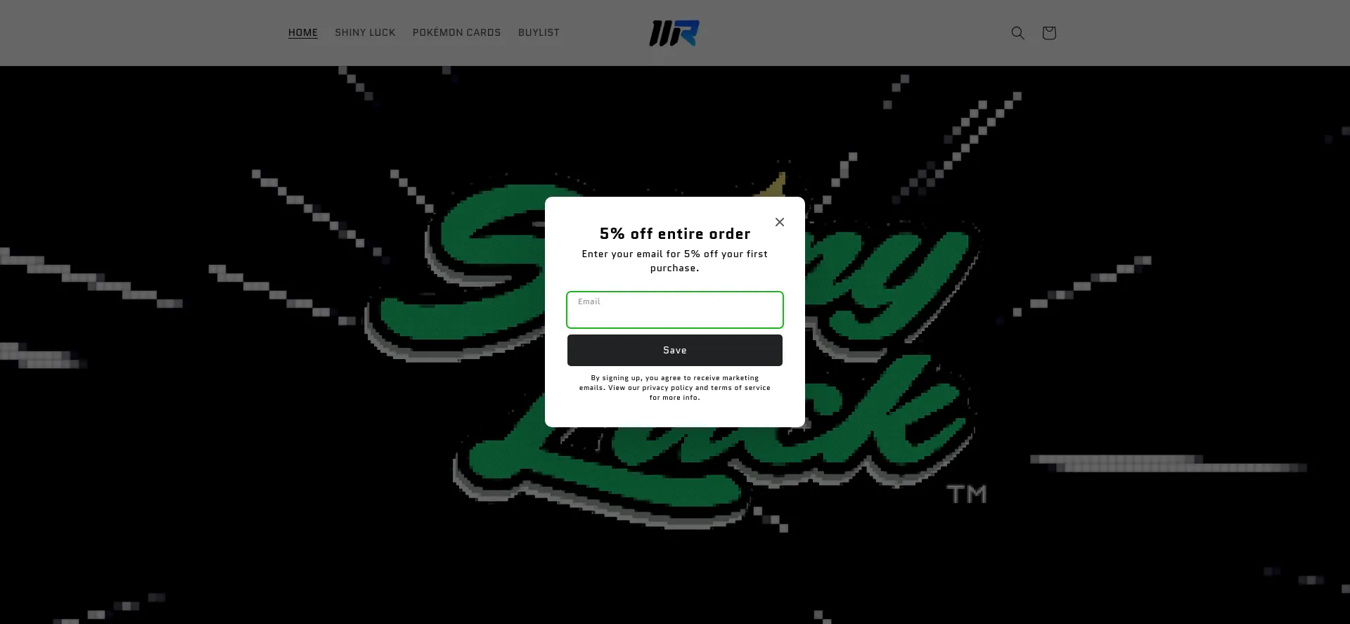 Website screenshot of Mysticrips.com