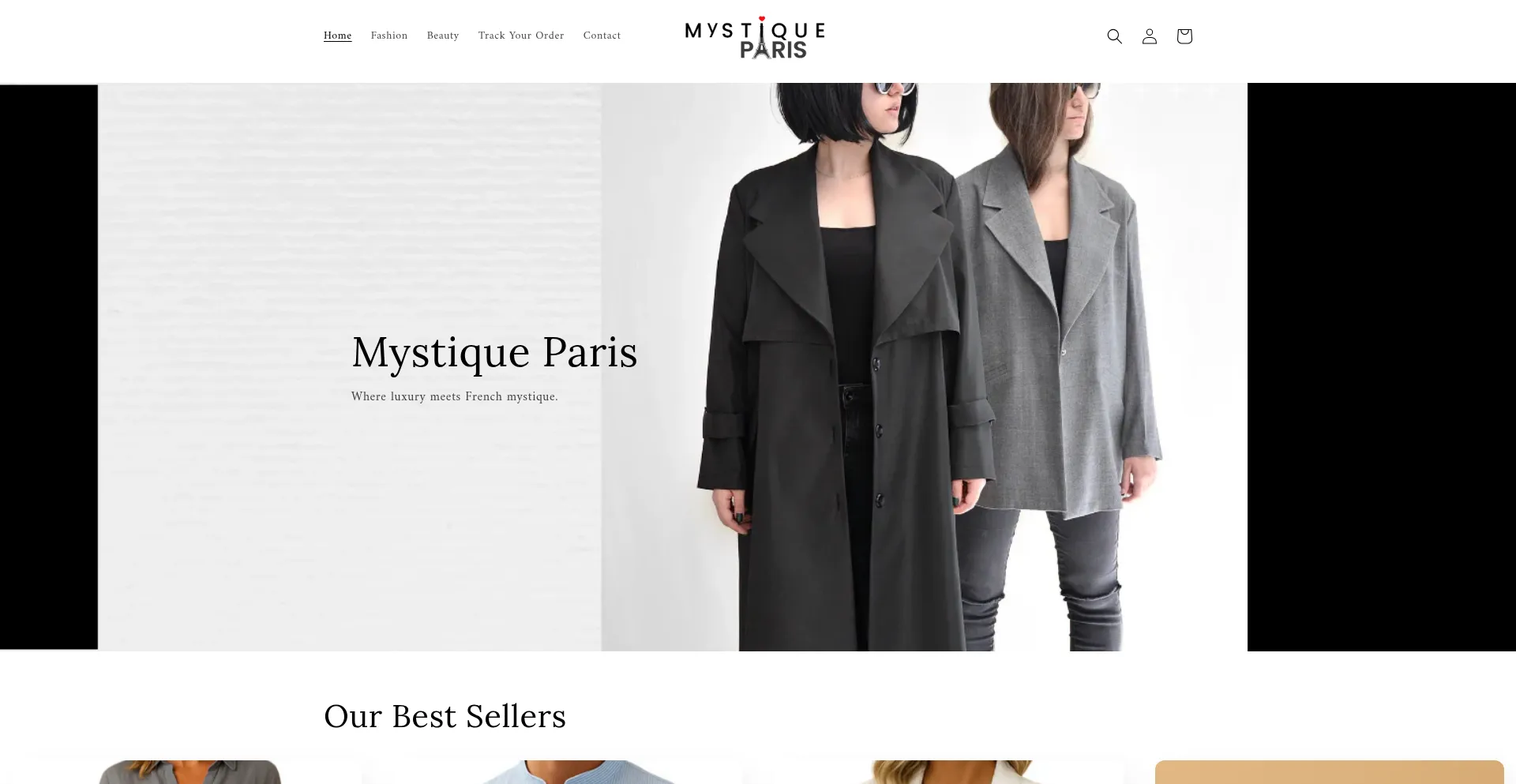 Mystique-paris.com Screenshot