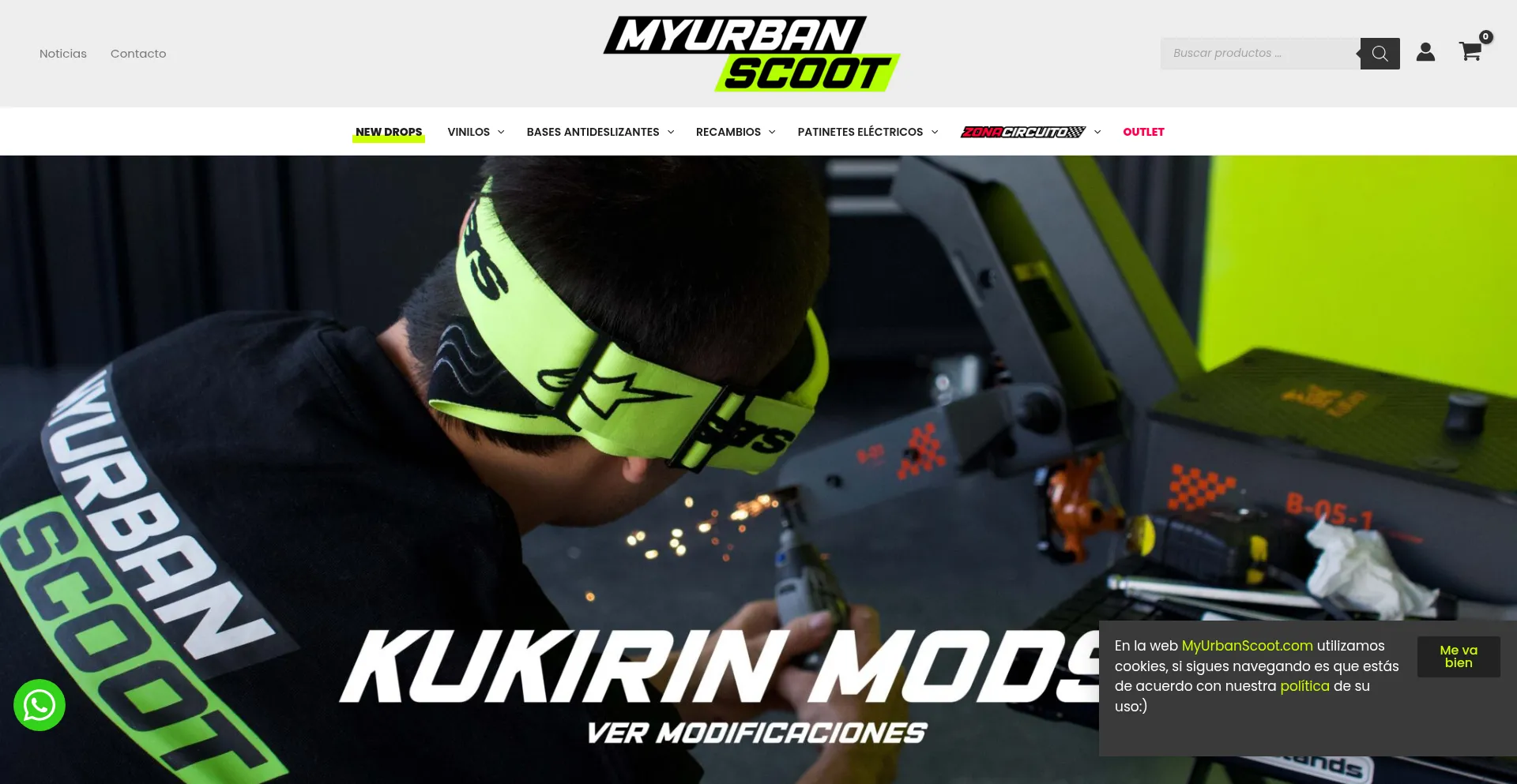 Myurbanscoot.com Screenshot