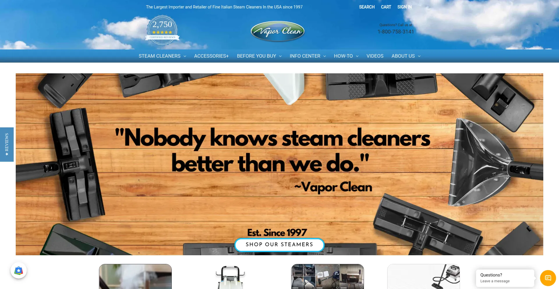 Myvaporclean.com