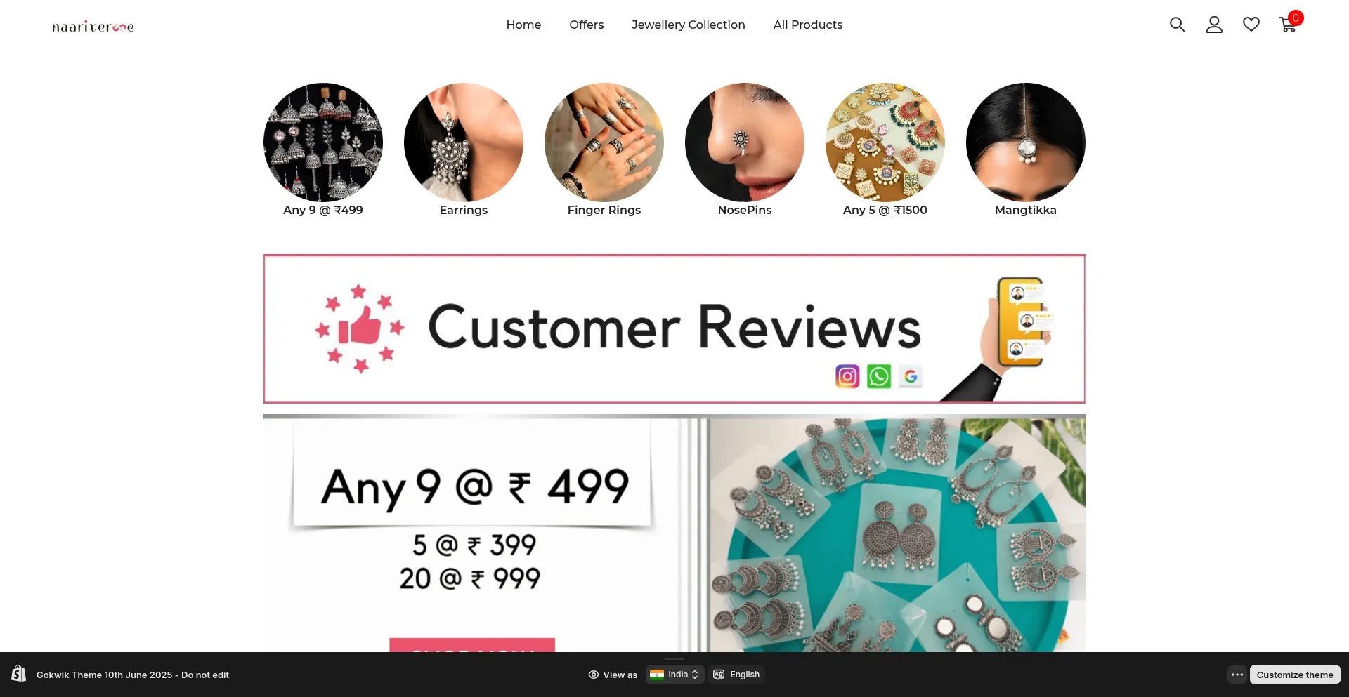 Naariverse.com Screenshot