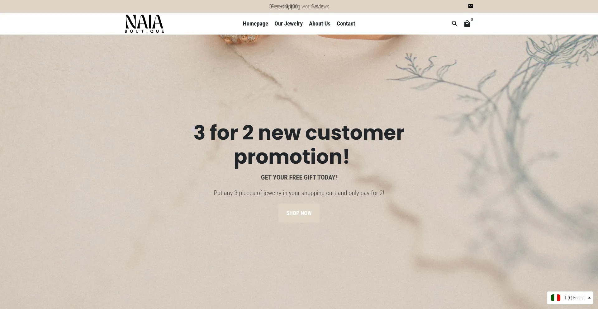 Naia-boutique.com Screenshot