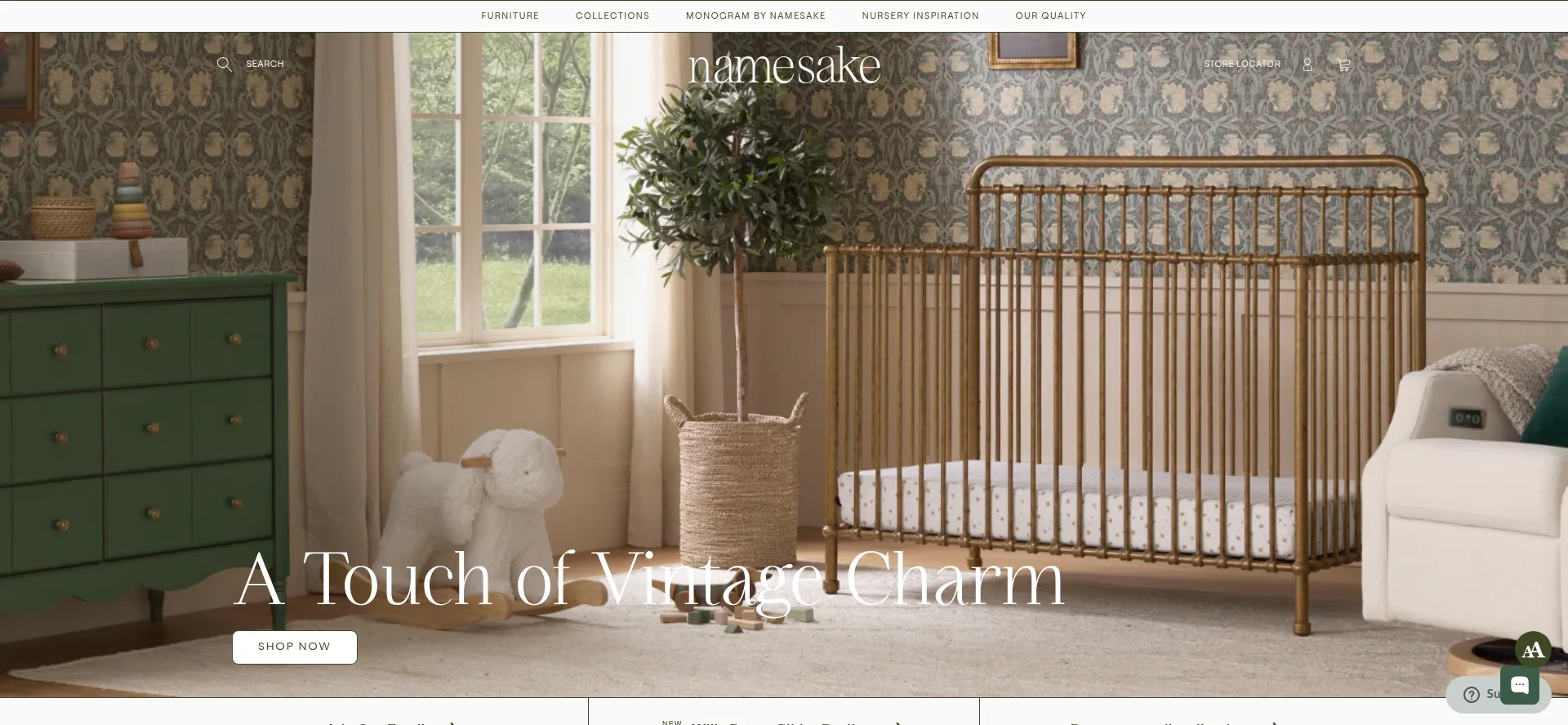 Namesakehome.com Screenshot
