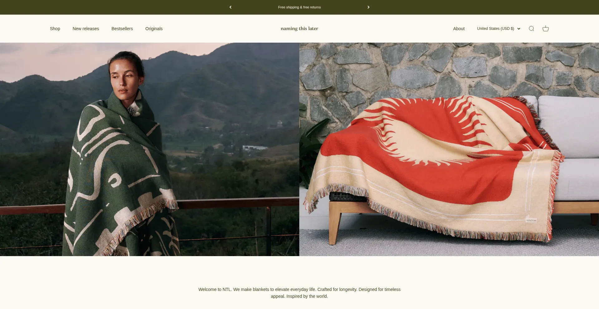 Namingthislater.com Screenshot