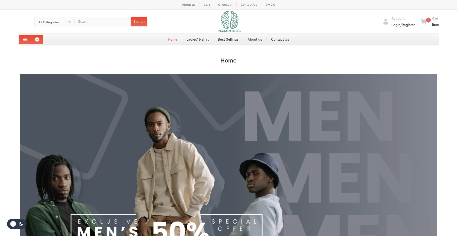 Namphuoc.store Screenshot