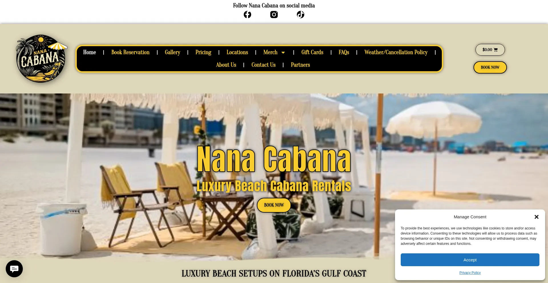 Nanacabanafl.com