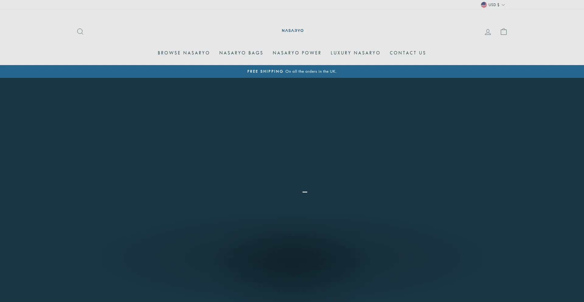 Website screenshot of Nasaryo.com