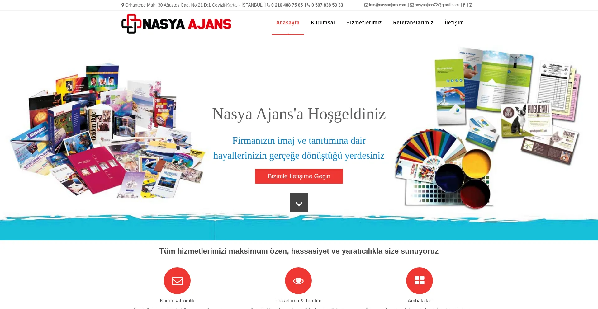 Nasyaajans.com Screenshot