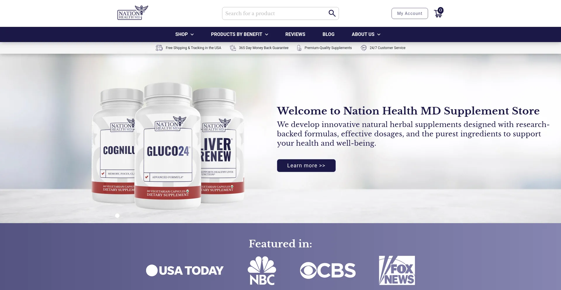 Nationhealthmd.com Screenshot