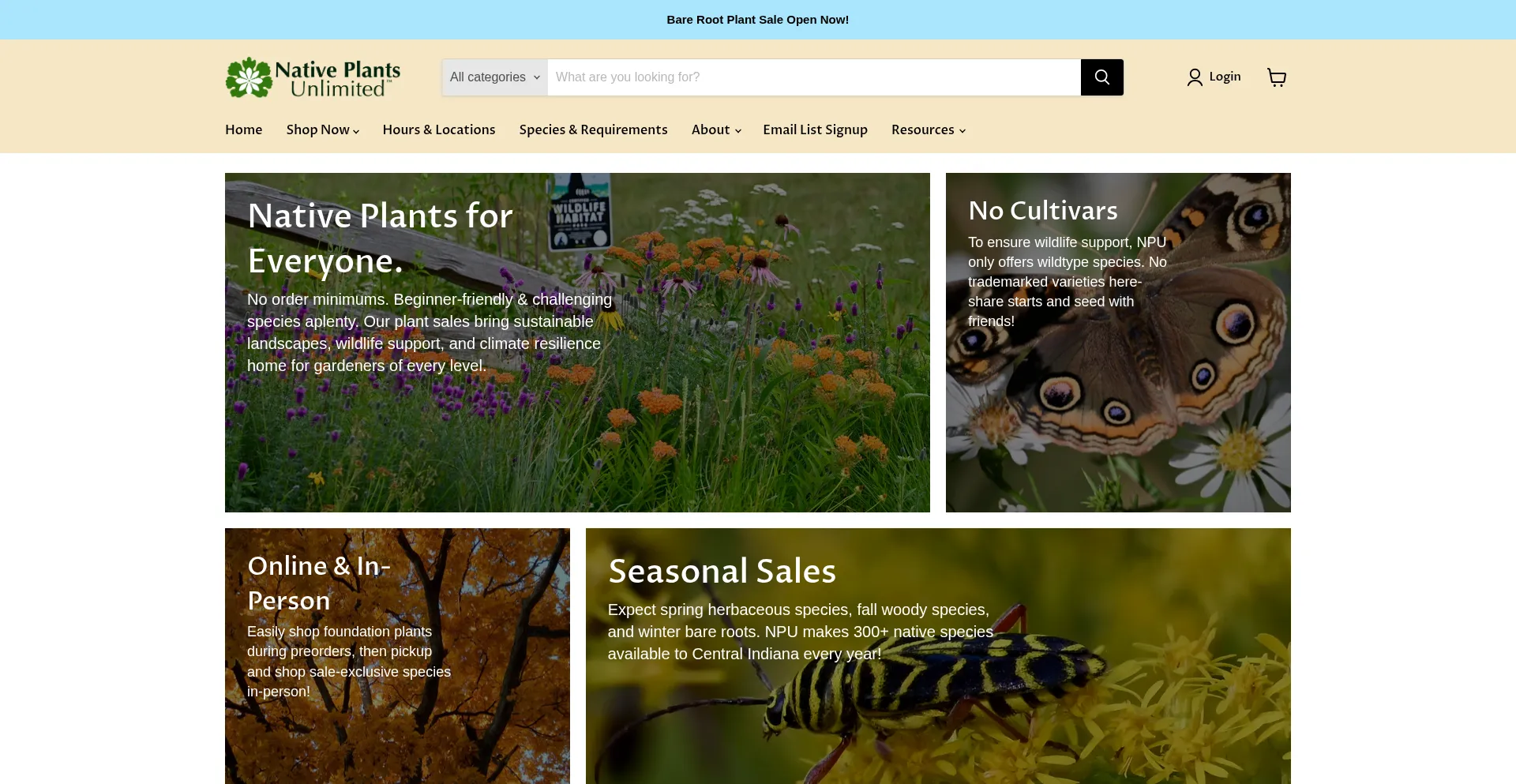 Nativeplantsunlimitedshop.com