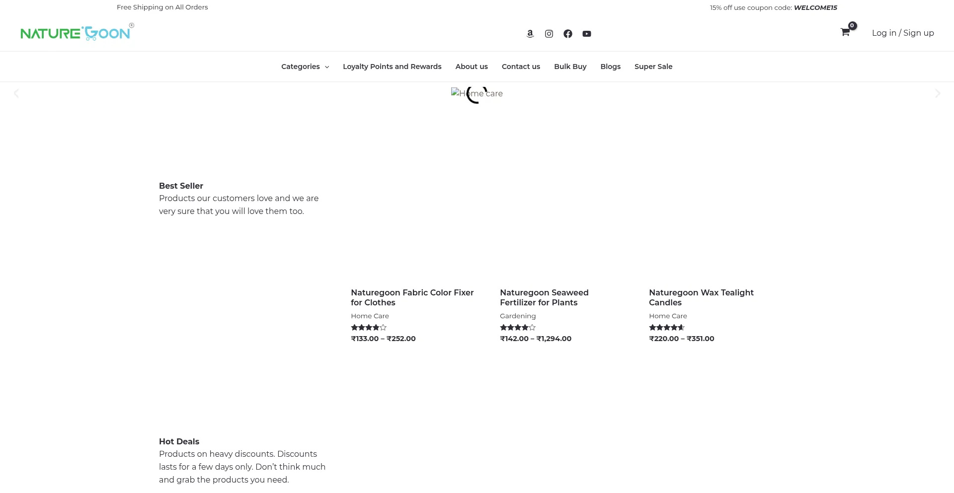 Naturegoon.com Screenshot