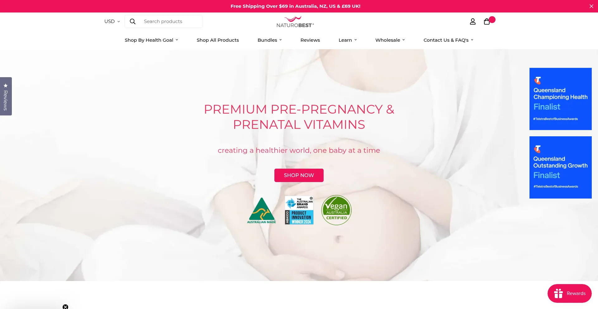 Naturobest.com Screenshot