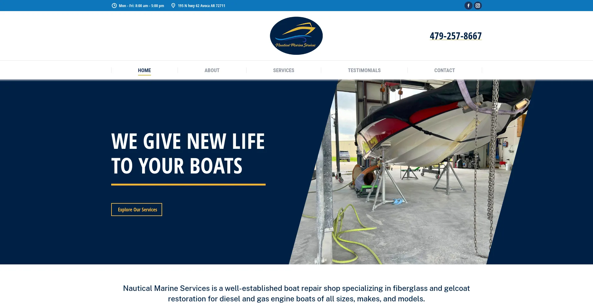Nauticalmarineservicesar.com